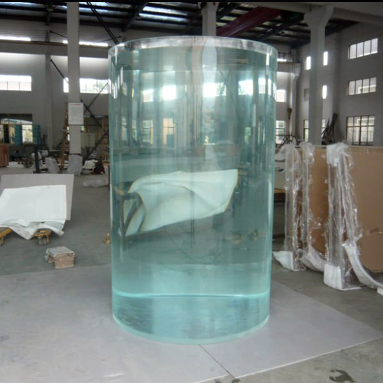 høj kvalitet stort akvarium grandview glasplader paneler Yuejing akryl